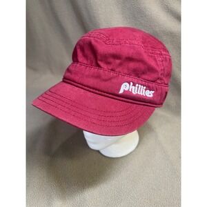 Philadelphia‎ Phillies Baseball "Cadet Style" Cap New Era Burgundy Adj Women's
